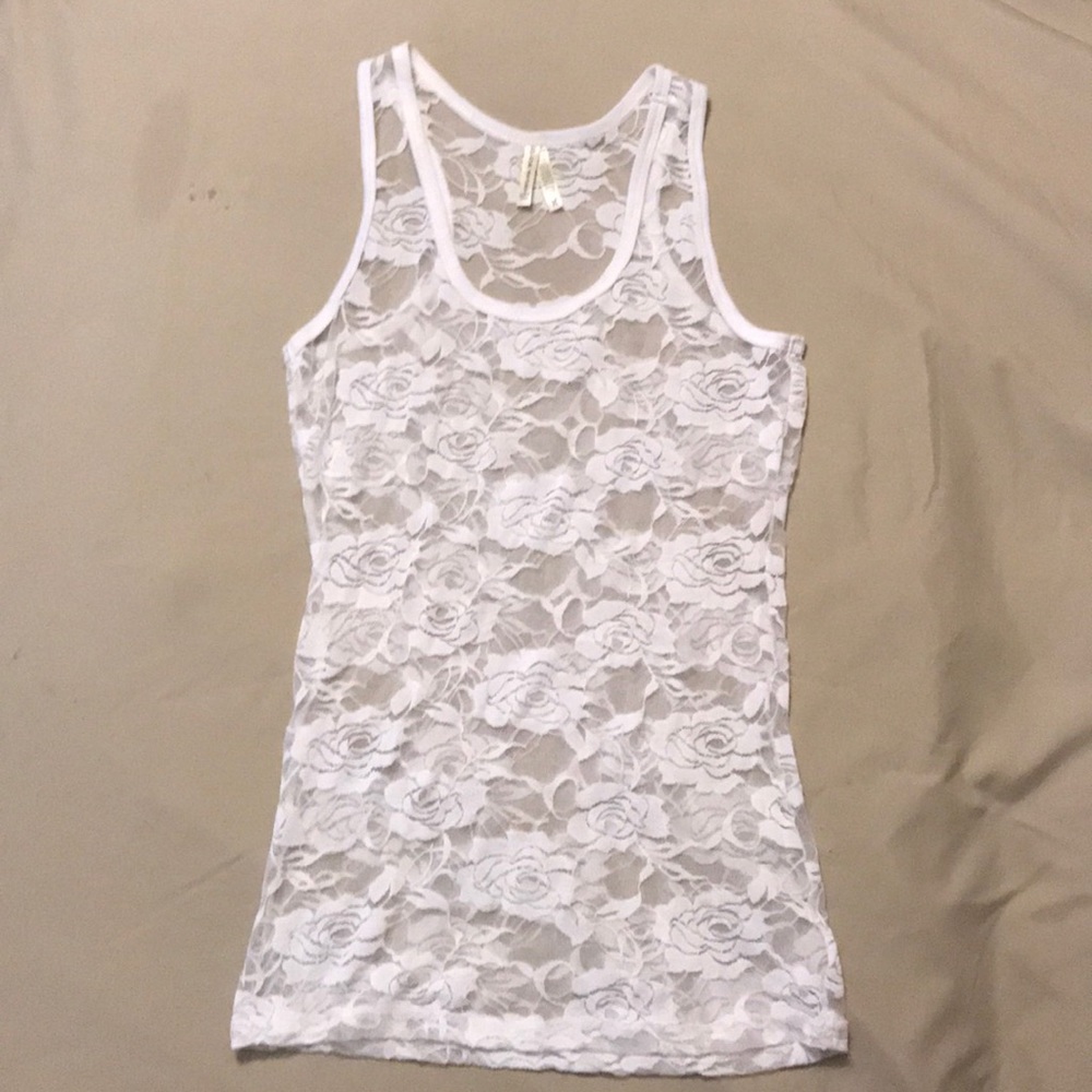 ☁️See-Through, Lace Tank Top☁️